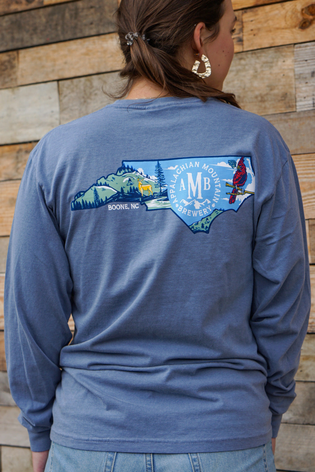 NC Comfort Colors Long Sleeve Tee
