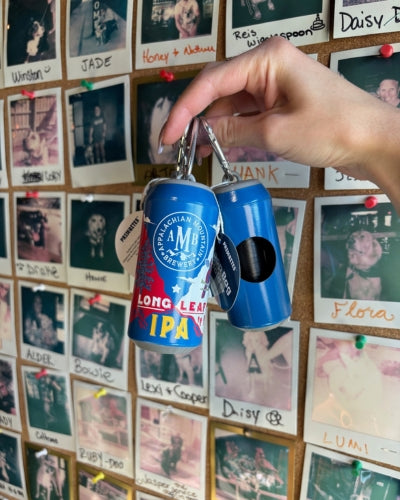 Appalachian Mountain Brewery doggy poo bag holders