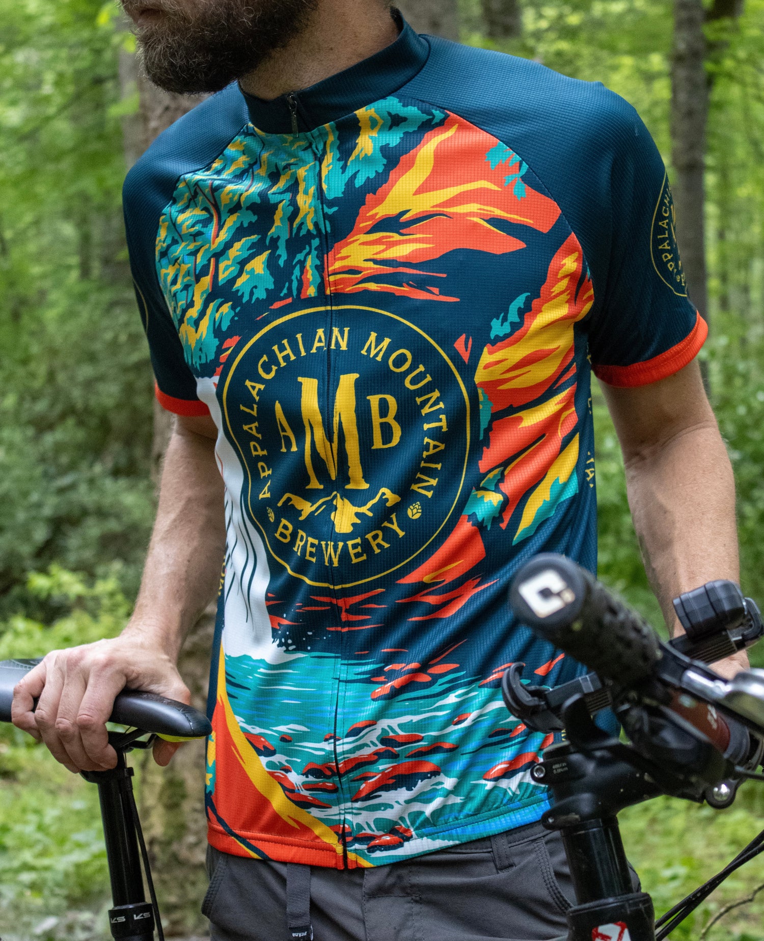 Bike Jersey – Appalachian Mountain Brewery - Main Image